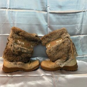 WINNA Faux Fur Apres Ski Winter Snow Boots